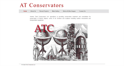 Desktop Screenshot of andrewtoddconservators.com